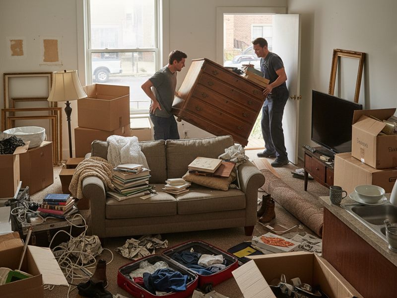 Messiewohnung entrümpeln durch Entruempelung4U
